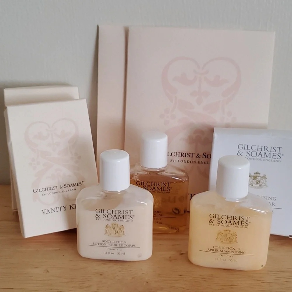 8 Piece Travel Size Toiletries Soap Shampoo